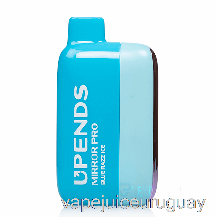 Upends Mirror Pro 12000 Desechable Azul Razz Ice Vape Uruguay